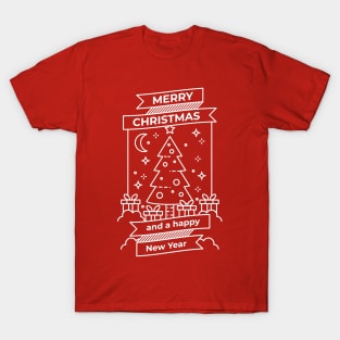 Merry Christmas Greeting Card T-Shirt